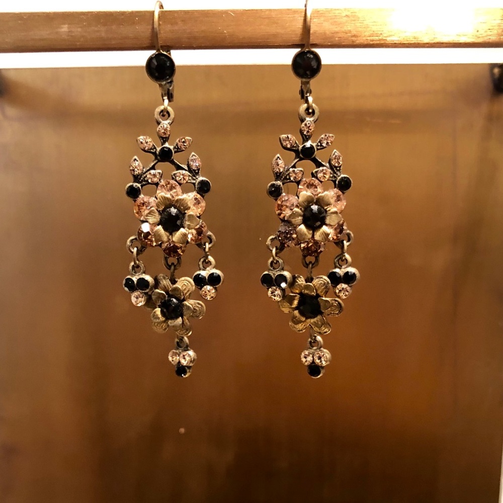 Michal NegrinSwarovski Crystal Earrings